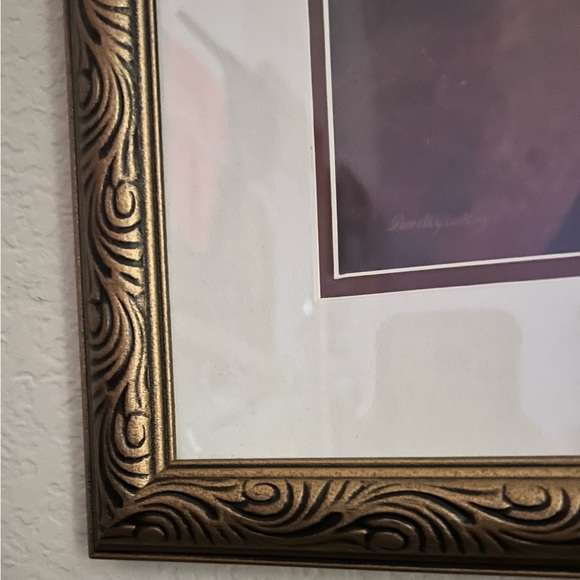 Gorgeous Framed /Matted Floral Picture.”Tuscan Summer” by Pamela Gladding. - Picture 6 of 10